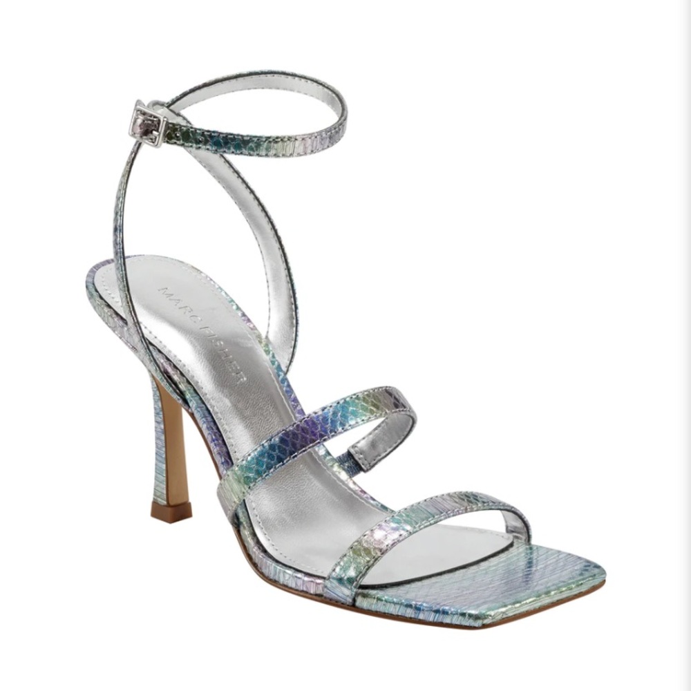 Marc Fisher Deric Strappy Heeled Sandal W10